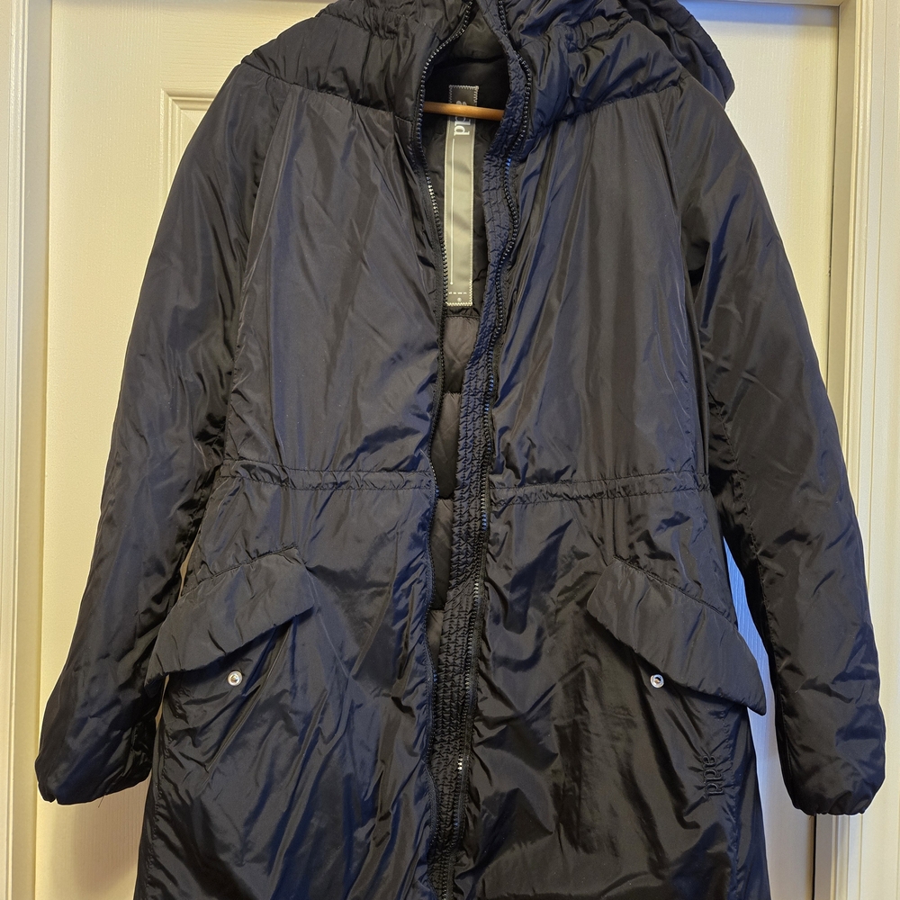 Add Down Black Puffer Jacket